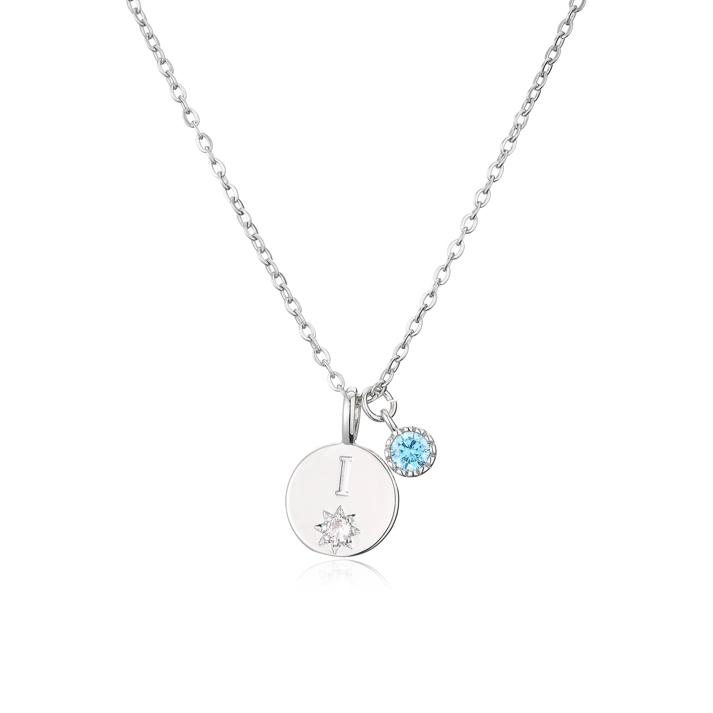 HECHENG,26-Letter Pendant Necklace Women Fashion Stainless Steel o- Chain Necklace For Women Jewelry Gift